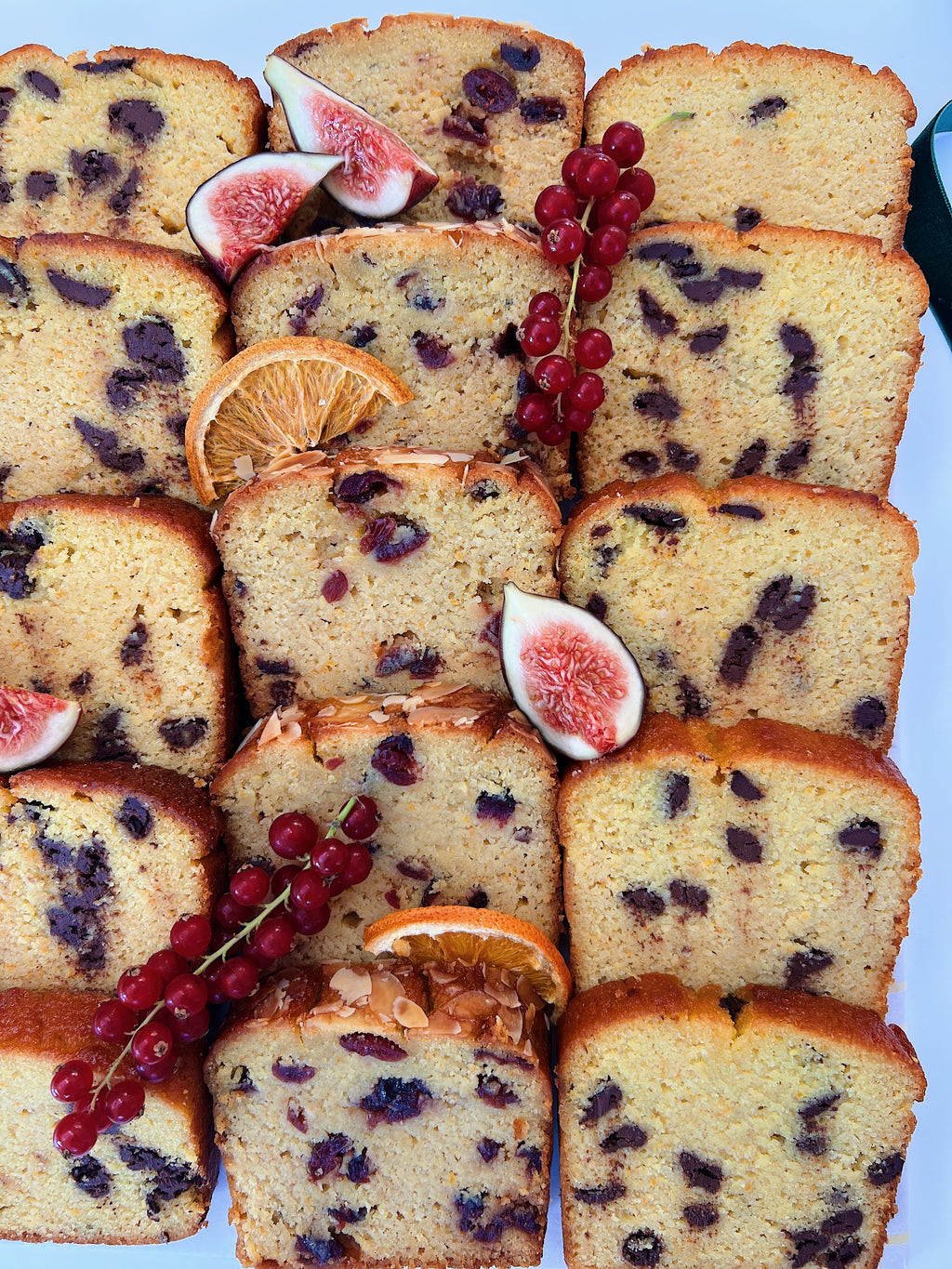 Festive Loaf Cake Platter