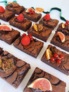 Festive Brownie Platter
