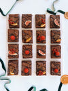 Festive Brownie Platter