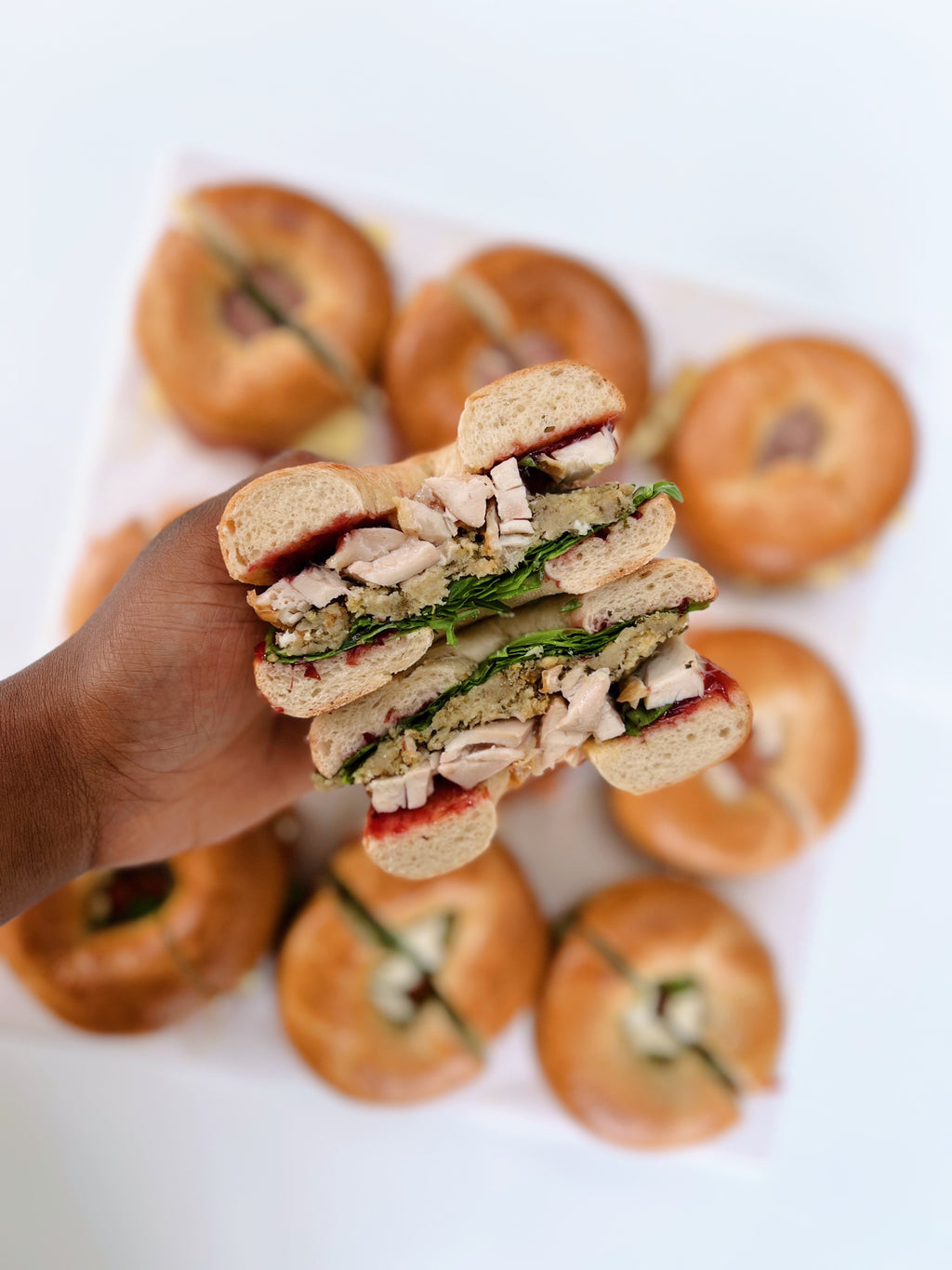 Festive Bagel Platter
